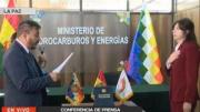 Medinaceli posesiona a Tatiana Genuzio Patzi como viceministra de Industrialización y Comercialización