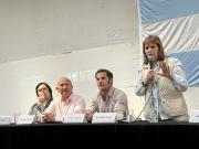 Bronca en la Provincia porque Patricia Bullrich se robó el mérito de una obra para quedar bien con los productores inundados