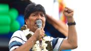 Evo: 'Dios, Patria y Hogar es un lema pronunciado por fascistas y ultraderechistas'