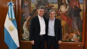 Jorge Macri y Luis Caputo avanzan en un acuerdo por la deuda con la Ciudad