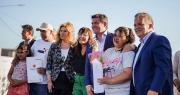 En Chimbas, Orrego entregó 62 casas y puso en marcha el barrio Tres Marías