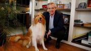 Murió Dylan, el perro de Alberto Fernández
