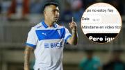 Mándame en video : El comprometedor chat de Gary Medel que habría expuesto infidelidad a su pareja