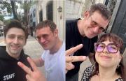 Matt Smith sorprendió a los argentinos paseando por pleno Palermo