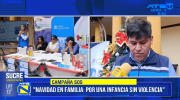 Lanzan campaña “Navidad en familia” por una infancia sin violencia