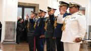 Presidente Paz toma juramento al nuevo Alto Mando Militar