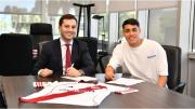Santiago Lencina renovó su contrato en River con una cláusula millonaria