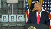 El presidente de la BBC envió carta de disculpa a Trump por montaje engañoso de discurso