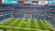Así se ve el Bernabeu totalmente transformado para el partido de NFL
