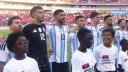 Video: así sonó el Himno Nacional Argentino en el amistoso de la Selección en Angola