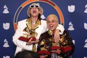 Catriel & Paco Amoroso coronaron en los Latin Grammy 2025: chape furioso y pilcha Versace para celebrar