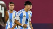 Mundial Sub 17: Ramiro Tulián imitó a Enzo Fernández y le marcó un golazo a México, en Qatar