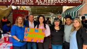 Con una gran participación se realizó una actividad de concientización de la diabetes en el Mercado Unión