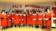 Damas de Rojo celebran aniversario destacando a socias por años de servicio