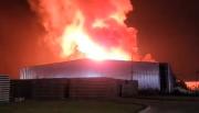 Explosión en Ezeiza: un trabajador filmó el incendio y aseguro que Flamia está destruida