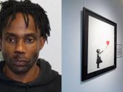 Condenaron al hombre que robó una obra de Banksy valuada en más de 355 mil dólares