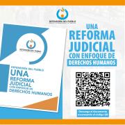 DEFENSORÍA DEL PUEBLO: PLANTEA REFORMA ESTRUCTURAL DE LA JUSTICIA CON ENFOQUE DE DERECHOS HUMANOS