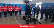 Candy se retiró de la Policía: emoción y homenaje para la primera perra antinarcóticos