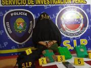 Detenida mujer con tres panelas de presunta marihuana en Aragua