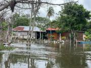 Reportan riesgo de inundación en cinco municipios de Santa Cruz