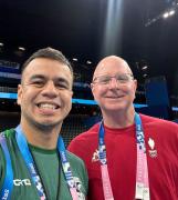 Yassir Abdalla, por trigésima vez al mando de la selección boliviana de natación