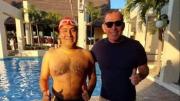 Weimar Torres, el atleta que nadó más de cinco horas, impuso un récord y se prepara para hacerlo durante 24 horas continuas