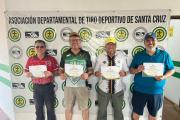 Jamiro Franco y Erick Saavedra brillan en nueva fecha del Departamental de Tiro Práctico