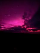 Auroras australes en plena primavera: el espectáculo de luces que sorprendió al cielo patagónico