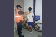Cayó “Bigote” en La Banda mientras intentaba vender una bicicleta robada