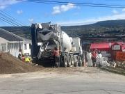 Avenida Colón entre Zenteno y Patagona alcanza 43% de avance en pavimentación