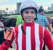 Reconocimiento en Parx Racing: Franklin González Jr. nombrado jinete de la semana