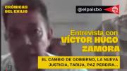 Víctor Hugo Zamora: ‘Confío en que con Rodrigo Paz habrá garantías para volver y defenderme’