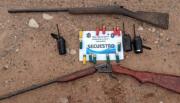 Tres hombres quedaron demorados en Anta por portación ilegítima de armas