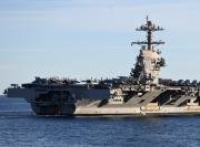 Comando Sur confirmó que el portaviones USS General R. Ford entró al mar Caribe para combatir el narcoterrorismo