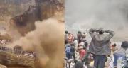 Impactantes videos registraron el derrumbe de una mina que dejó más de 30 muertos en el Congo