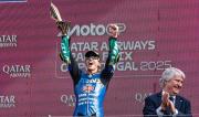 Diogo Moreira hace historia en la moto2