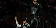 Daddy Yankee y Bizarrap hicieron vibrar el Bernabéu con un impecable show durante el descanso del partido de la NFL
