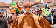 Paz agradece a la Pachamama y asegura que vienen tiempos mejores para Bolivia