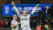 La Selección de Noruega goleó a Italia, se clasificó y la mandó al Repechaje del Mundial