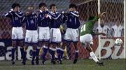 Un gol de Erwin Sánchez, el único de Bolivia a Japón hasta ahora