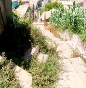 Vecinos se quejan que algunos zigzags de la Parte Alta solo sirven para juntar maleza y basura