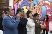 Presidencia posesiona a cuatro viceministros y anuncia una reestructuración institucional