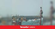 Caleta Paula: Tres barcos pesqueros se hundieron en medio del temporal de viento