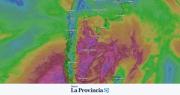 Alerta roja: aguardan viento arrasador en la Patagonia
