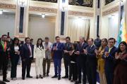 Presidente de Diputados participa en posesión de nuevos representantes supraestatales