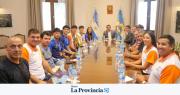 Orrego recibió a los exitosos embajadores deportivos de San Juan