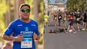 Un empresario se descompensó y murió a metros de completar una media maratón