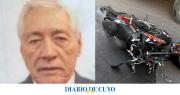 Trágico accidente en Rawson: un adulto mayor murió atropellado y el conductor de la moto también resultó herido