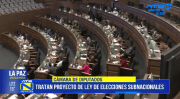 Diputados tratan proyecto de ley sobre elecciones subnacionales