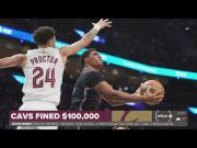 La NBA no perdona: Multa de $100,000 a los Cavaliers por sentar a sus estrellas ante Miami